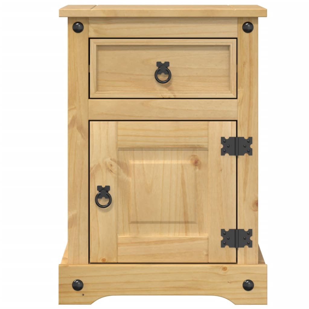 Bedside table Corona, 45x35x64cm, solid pine wood
