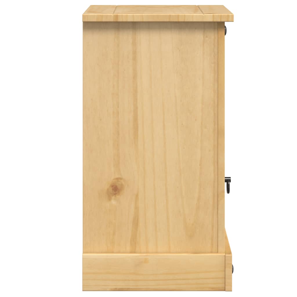 Bedside table Corona, 45x35x64cm, solid pine wood