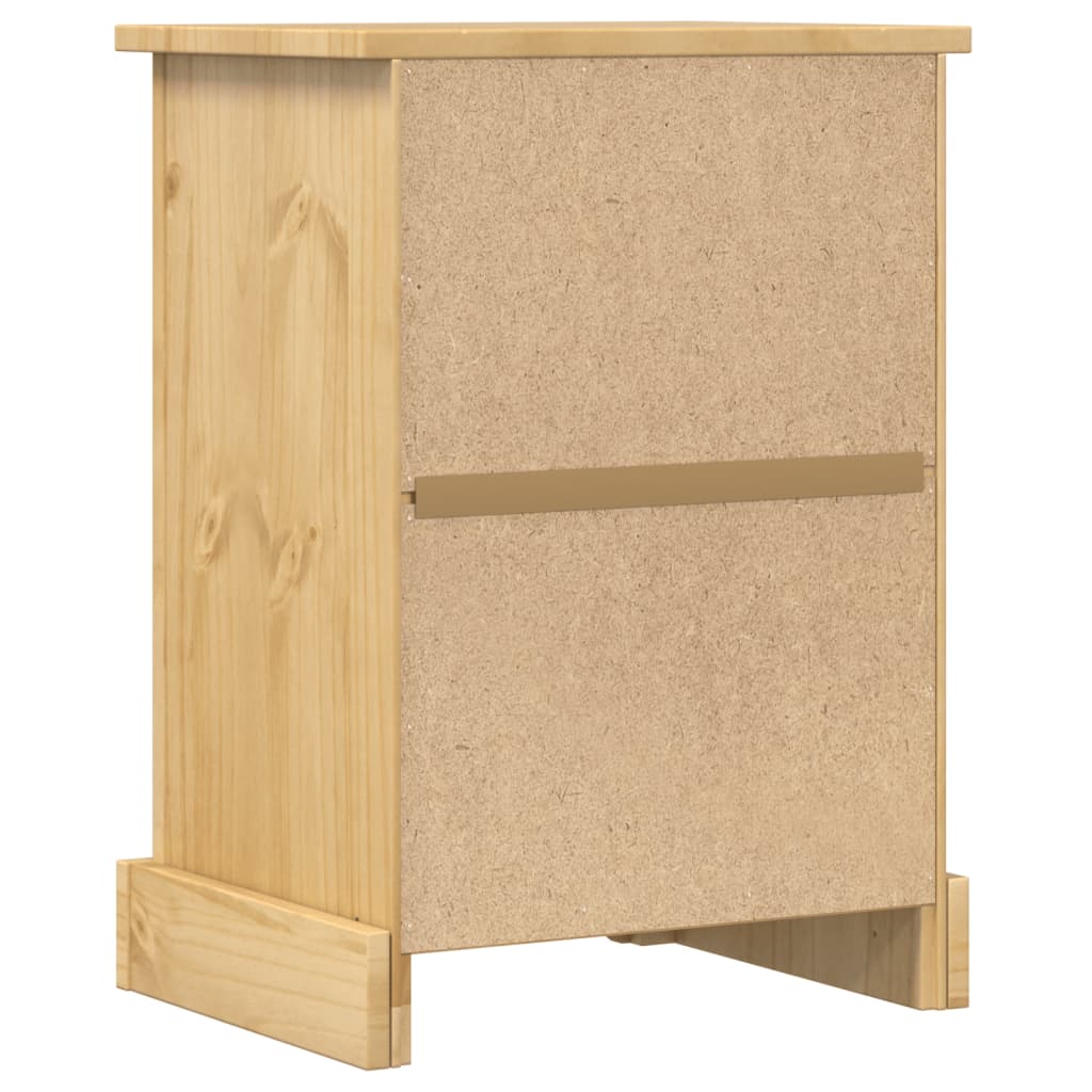 Bedside table Corona, 45x35x64cm, solid pine wood