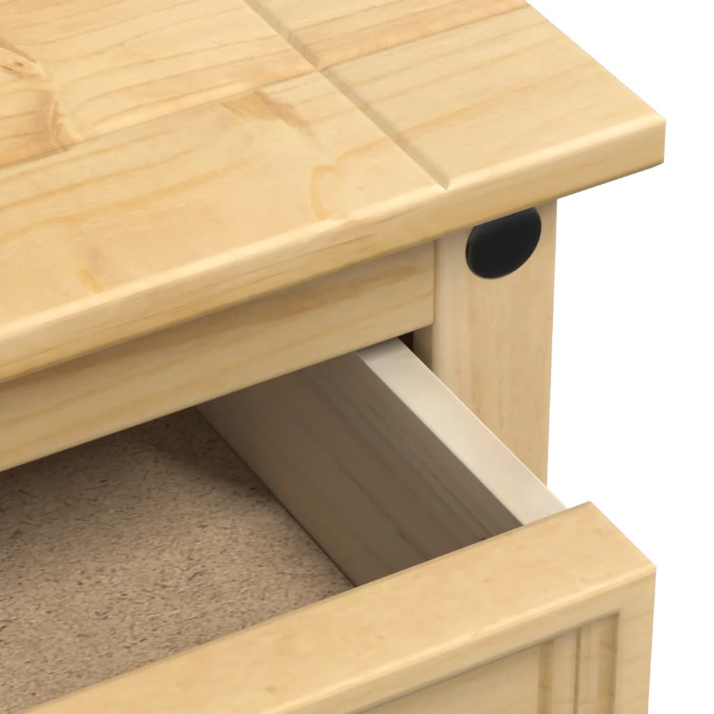 Bedside table Corona, 45x35x64cm, solid pine wood