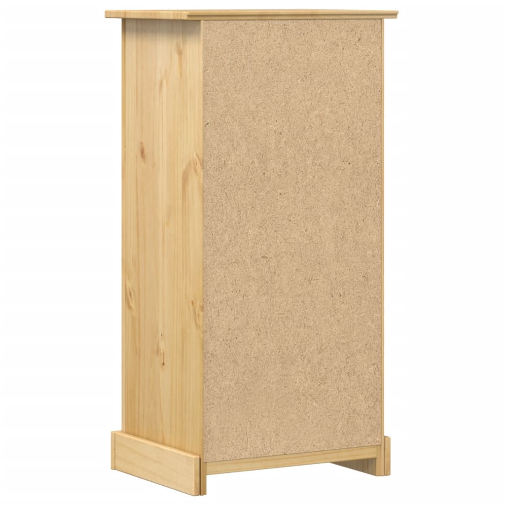 Corona Nightstand, 53x39x103cm, solid pine wood
