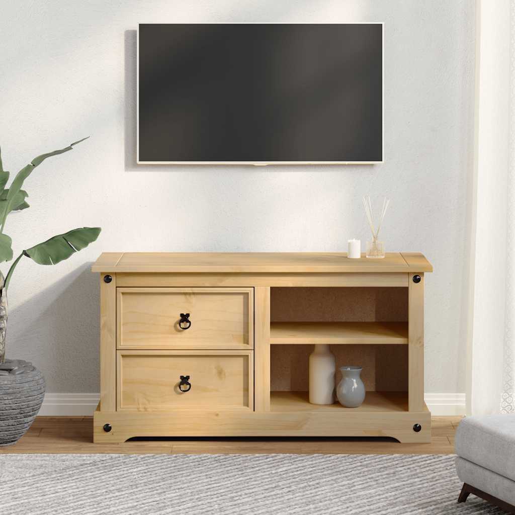 Televizoriaus spintelė Corona, 100x40x52cm, pušies masyvas