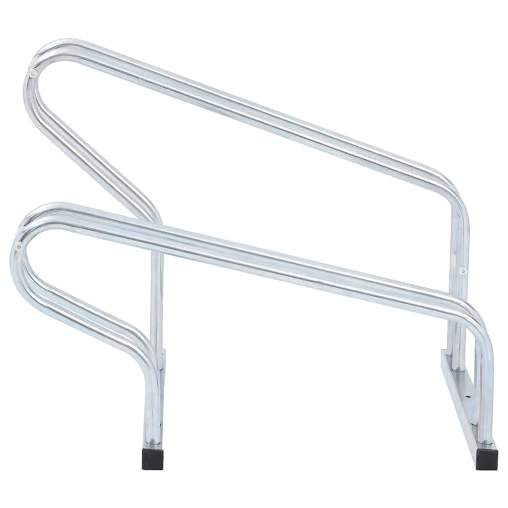Bicycle stand for two bicycles, galvanized steel