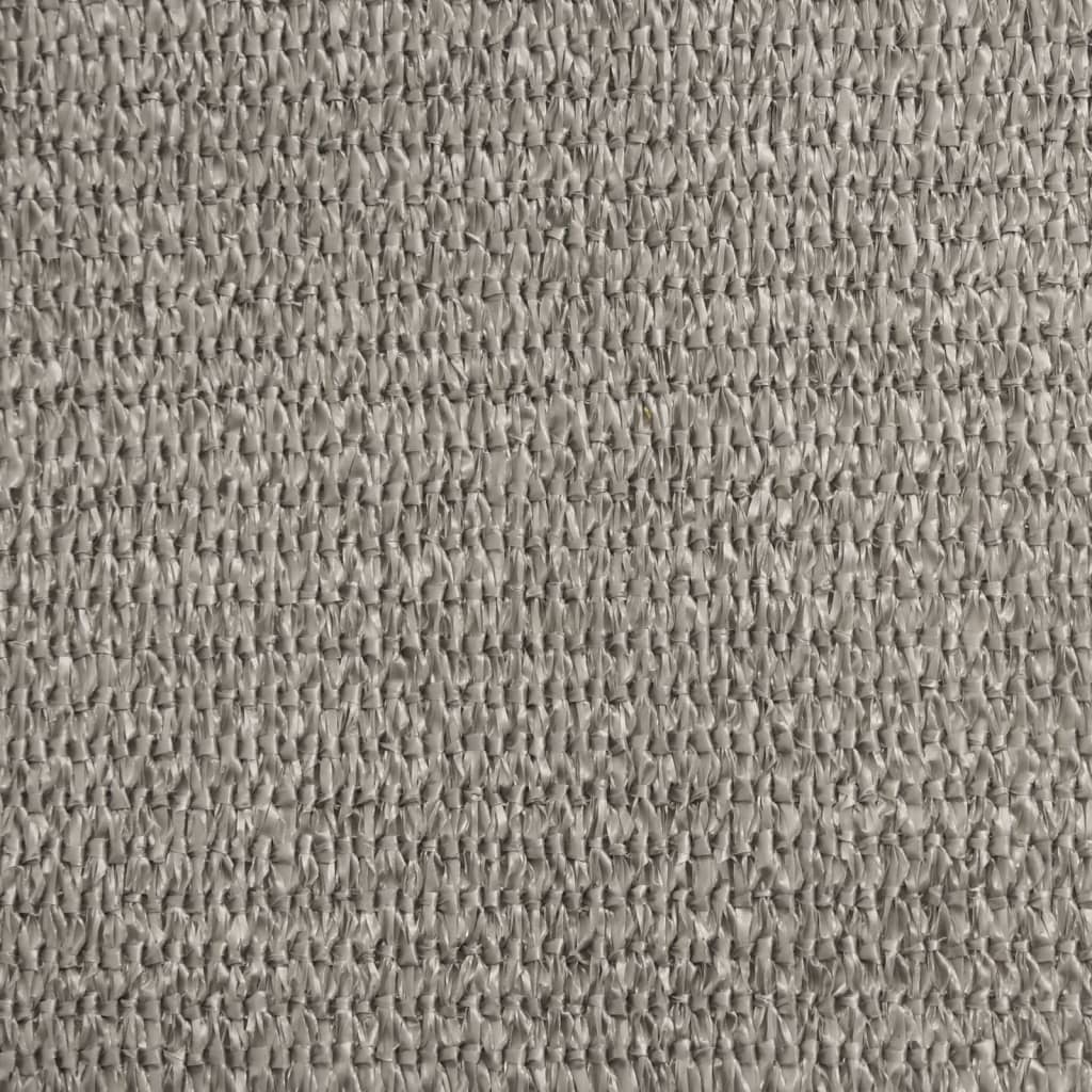 Burė nuo saulės, šviesiai siva, 3,5x5m, HDPE, 160g/m²