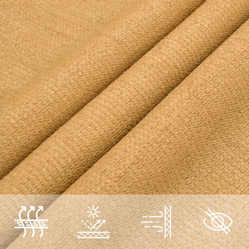 Saules, smilšu bura, 3x3m, HDPE, 160g/m², kvadrātveida