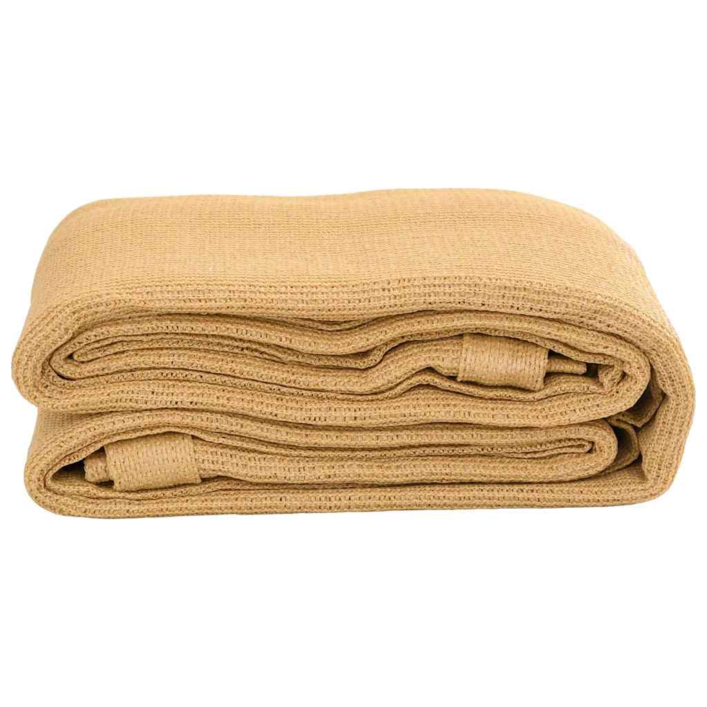 Tent mat, sand, 250x450cm, HDPE