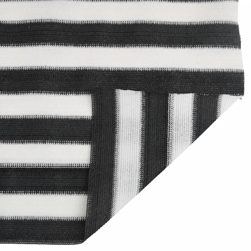 Privātuma siets, antracīts/balts, 1,5x25m