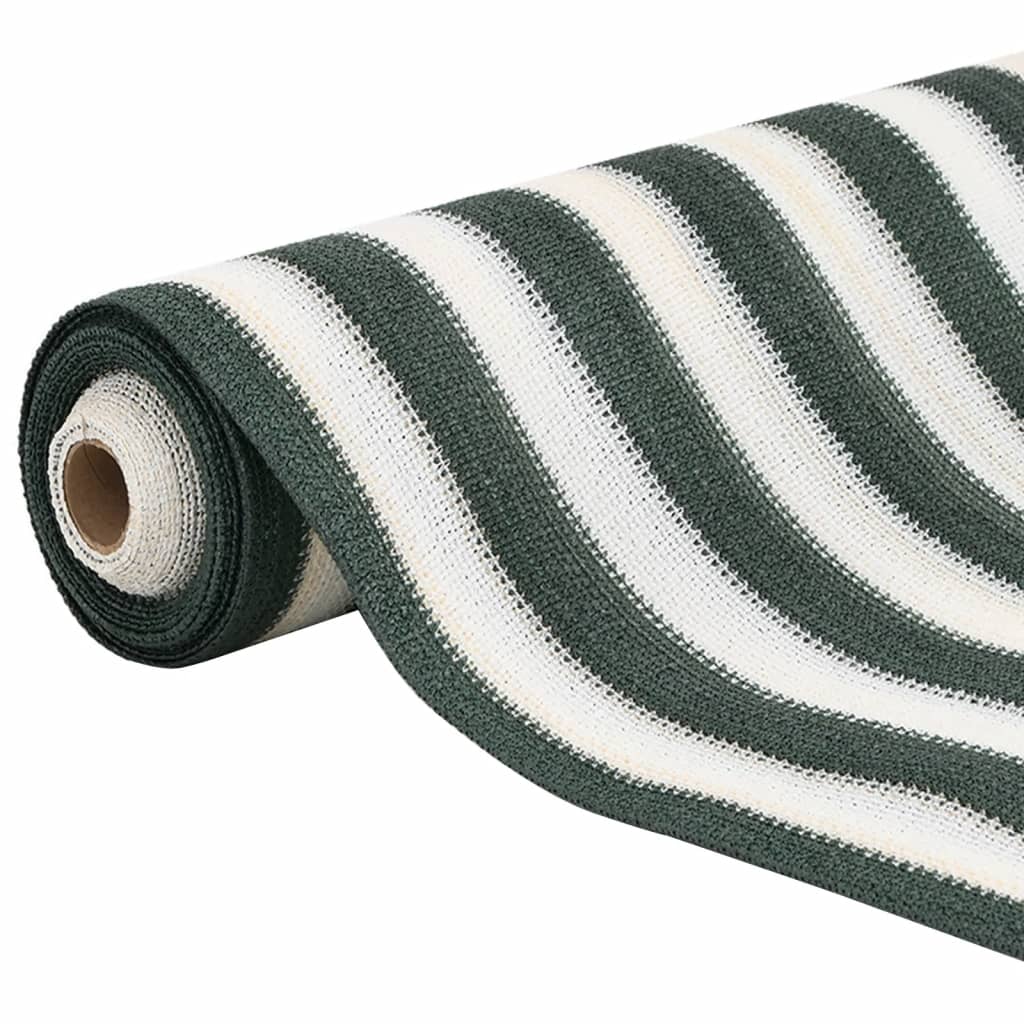 Privātuma tīkls, zaļš/balts, 1,8x50m, HDPE