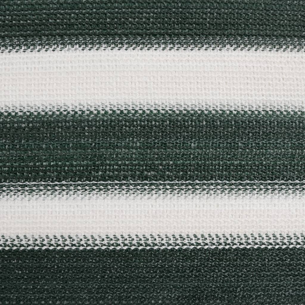 Privātuma tīkls, zaļš/balts, 1,8x50m, HDPE