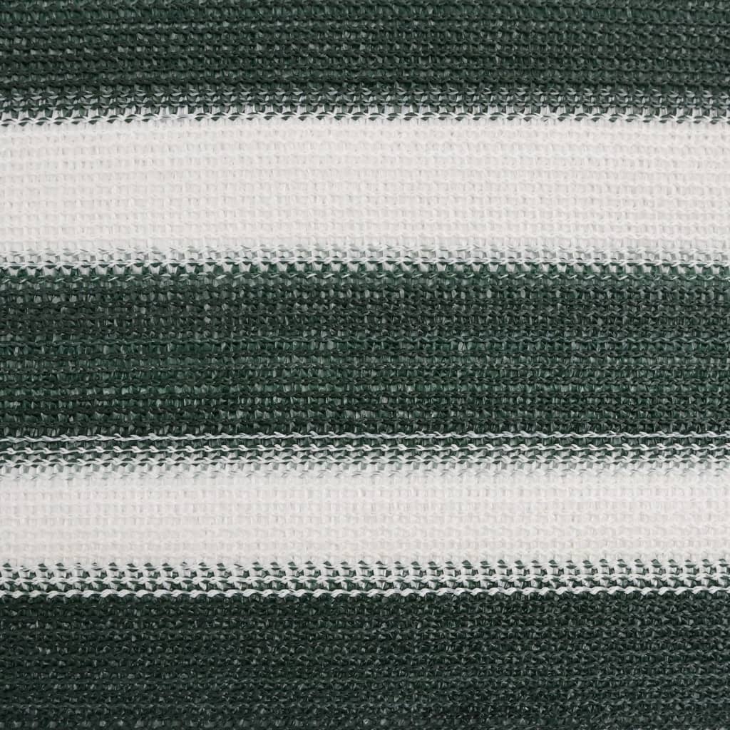 Privacy screen, green/white, 1.5x10m, HDPE