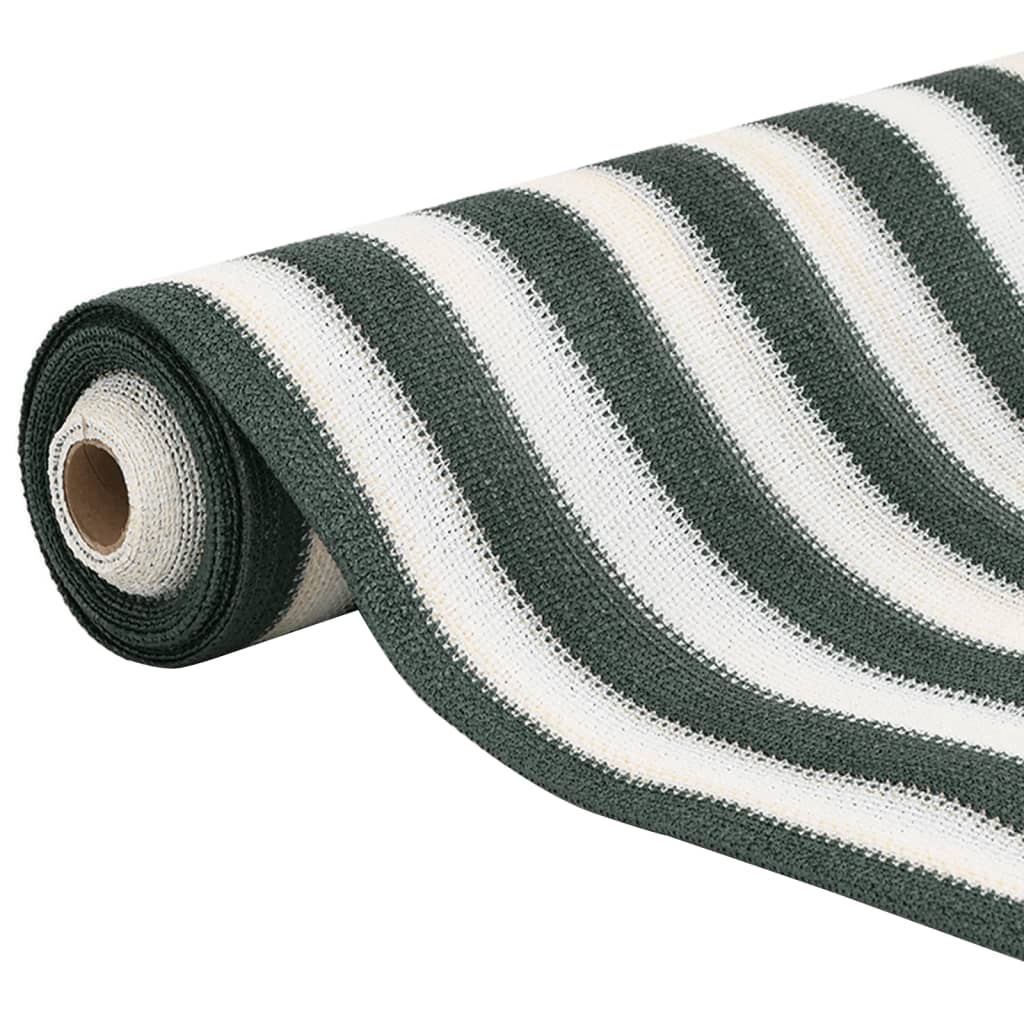 Privātuma tīkls, zaļš/balts, 2x10m, HDPE