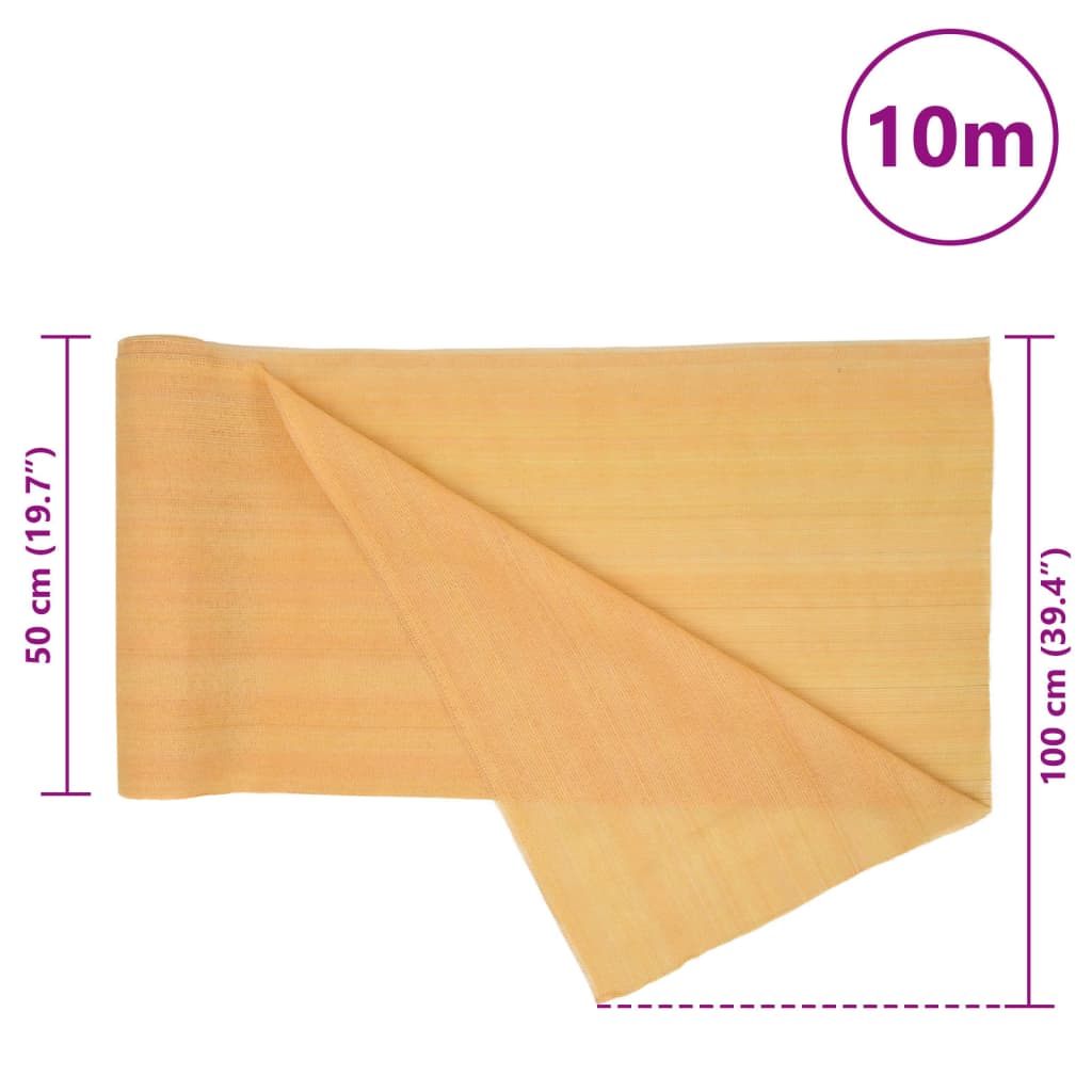 Privātuma nodrošinošs tīkls, smilšu, 1x10m, HDPE