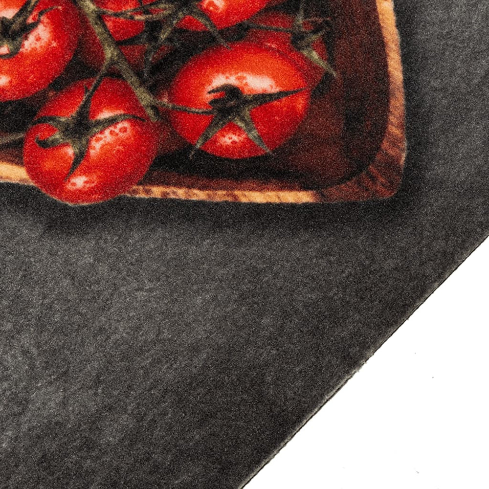 Kitchen rug, with writing, 60x300cm, velvet, washable