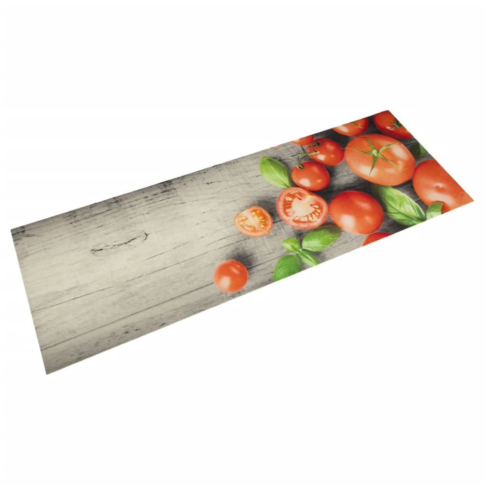 Virtuvės kilimėlis, 60x180cm, aksomas, plaunamas, pomidorai