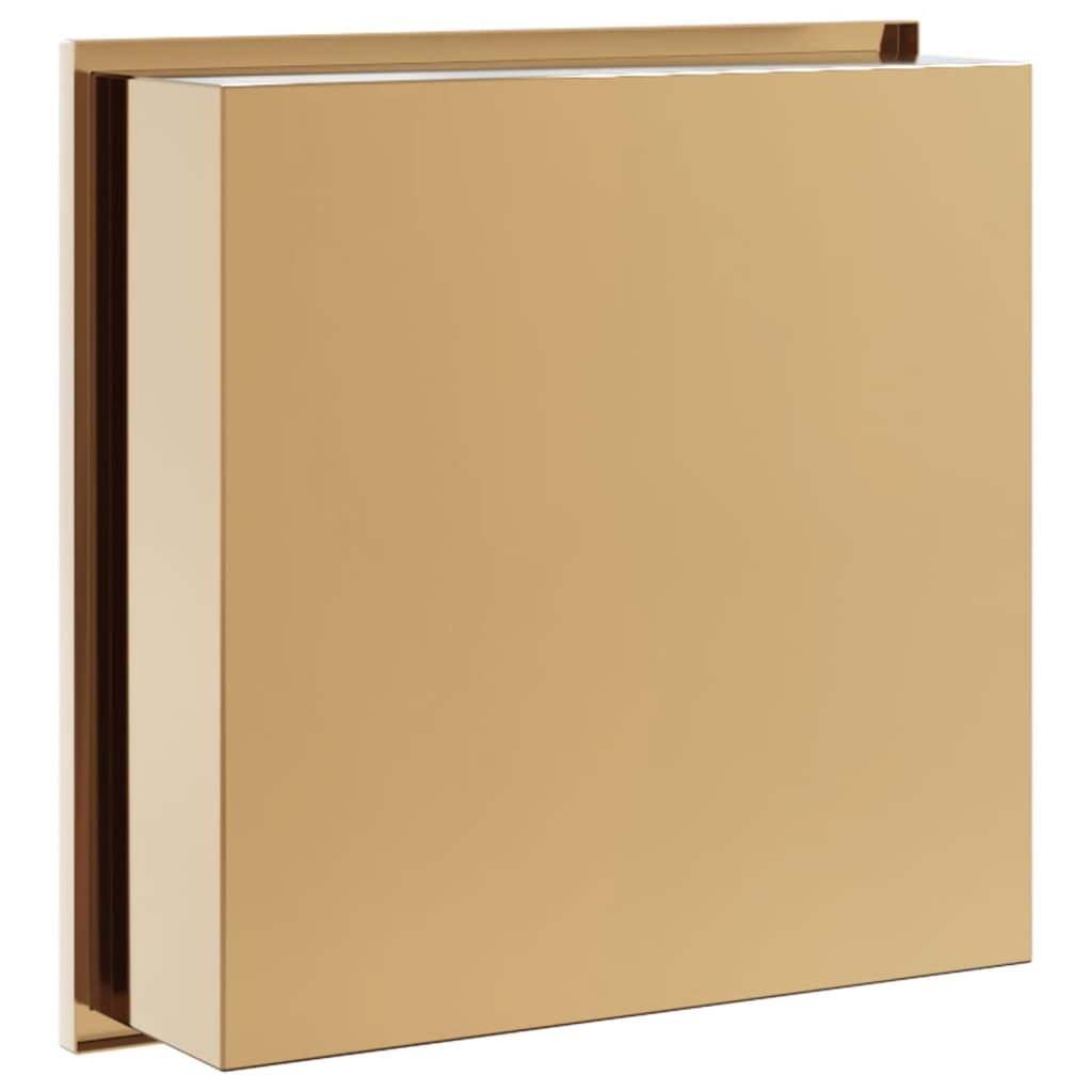 Niche Shower Shelf, Gold, 32x32x9cm, Stainless Steel