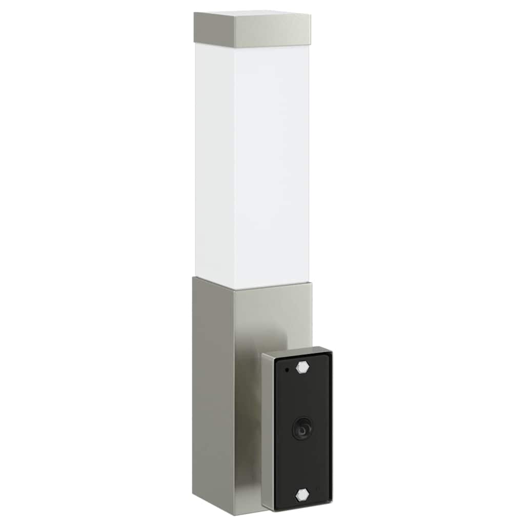 Outdoor Wall Light 2 pcs Silver 10.5 x 6 x 33 cm
