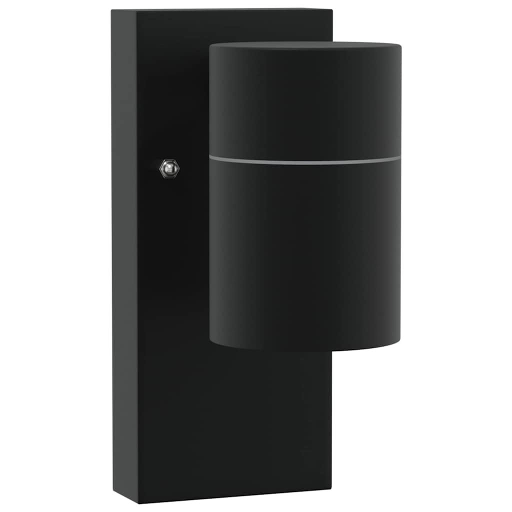 Lauko sieninė lemputė 2 pcs Juoda 6,5 x 10,5 x 16 cm
