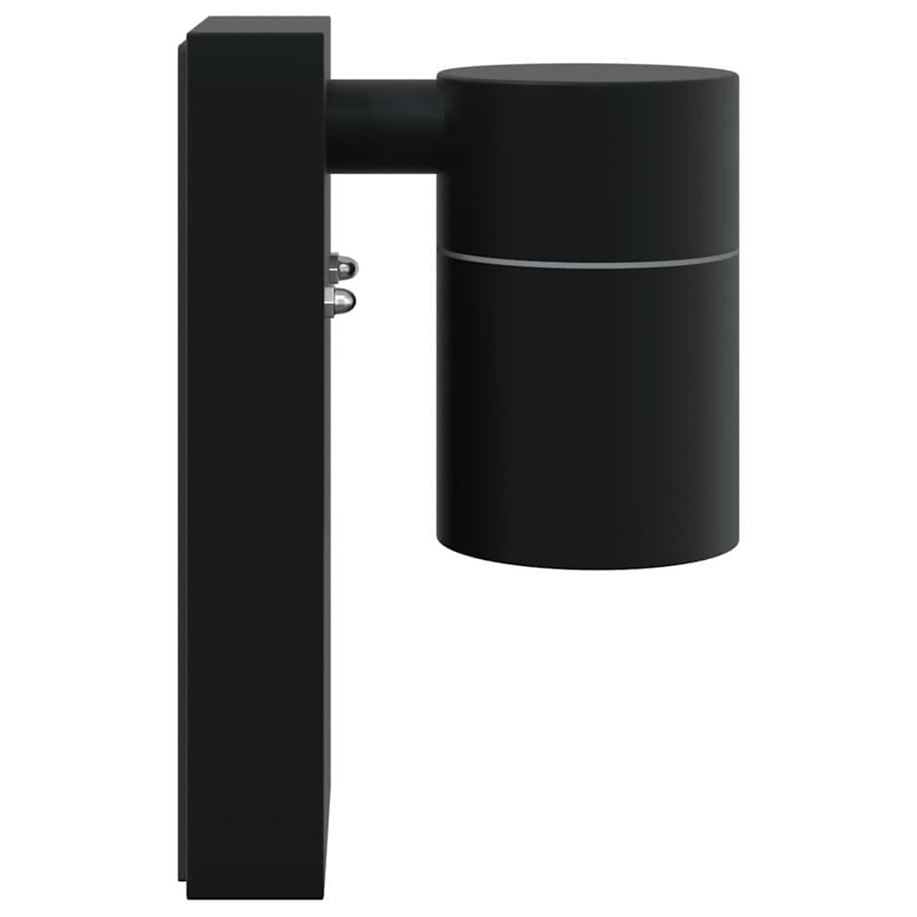 Lauko sieninė lemputė 2 pcs Juoda 6,5 x 10,5 x 16 cm