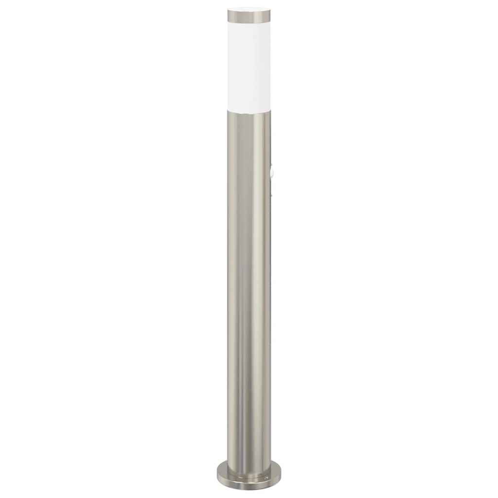 Apsauginis stulpelis su jutikliu, 80 cm, nerūdijantis plienas, IP44