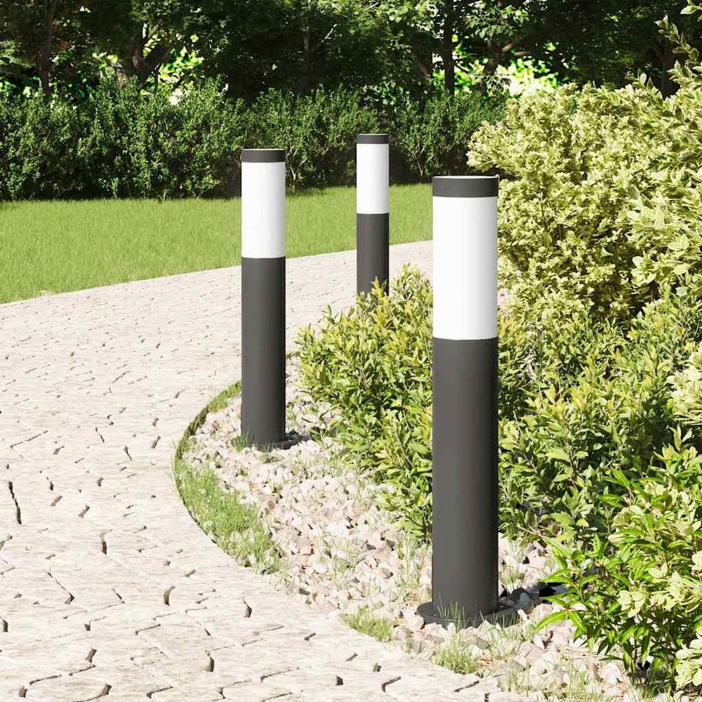 Šviestuvai stulpeliams, 3 vnt., 50 cm, nerūdijantis plienas, IP44
