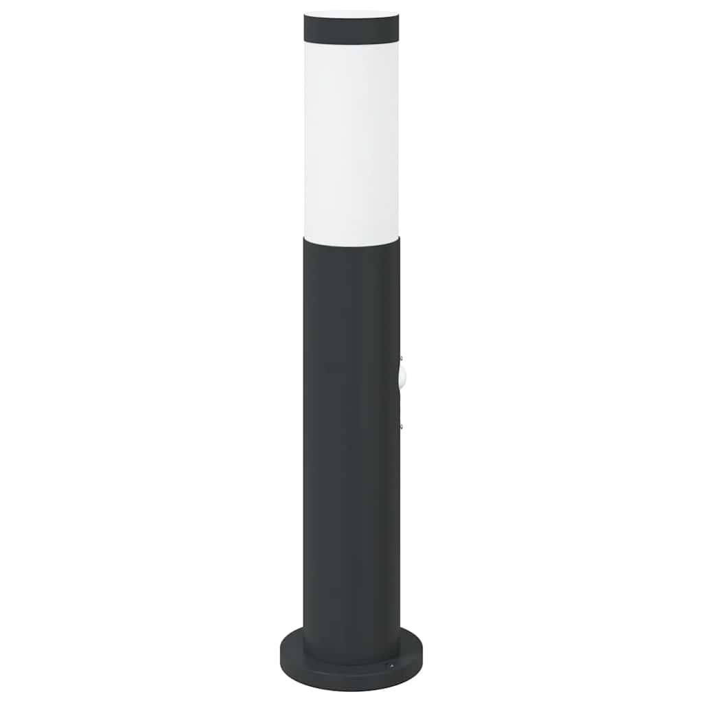 Apsauginis stulpelis su jutikliu, 50 cm, nerūdijantis plienas, IP44