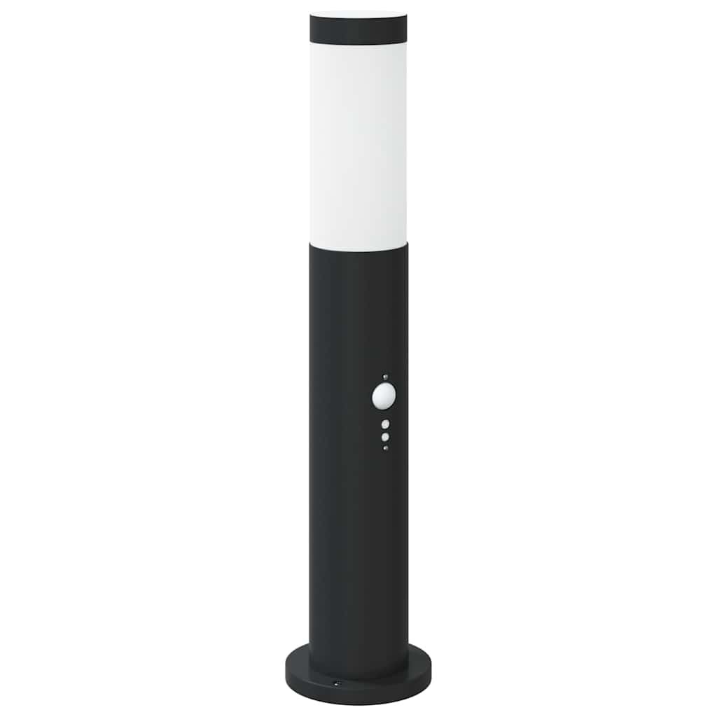 Šviestuvai su jutikliu, 3 vnt., 50 cm, nerūdijantis plienas, IP44