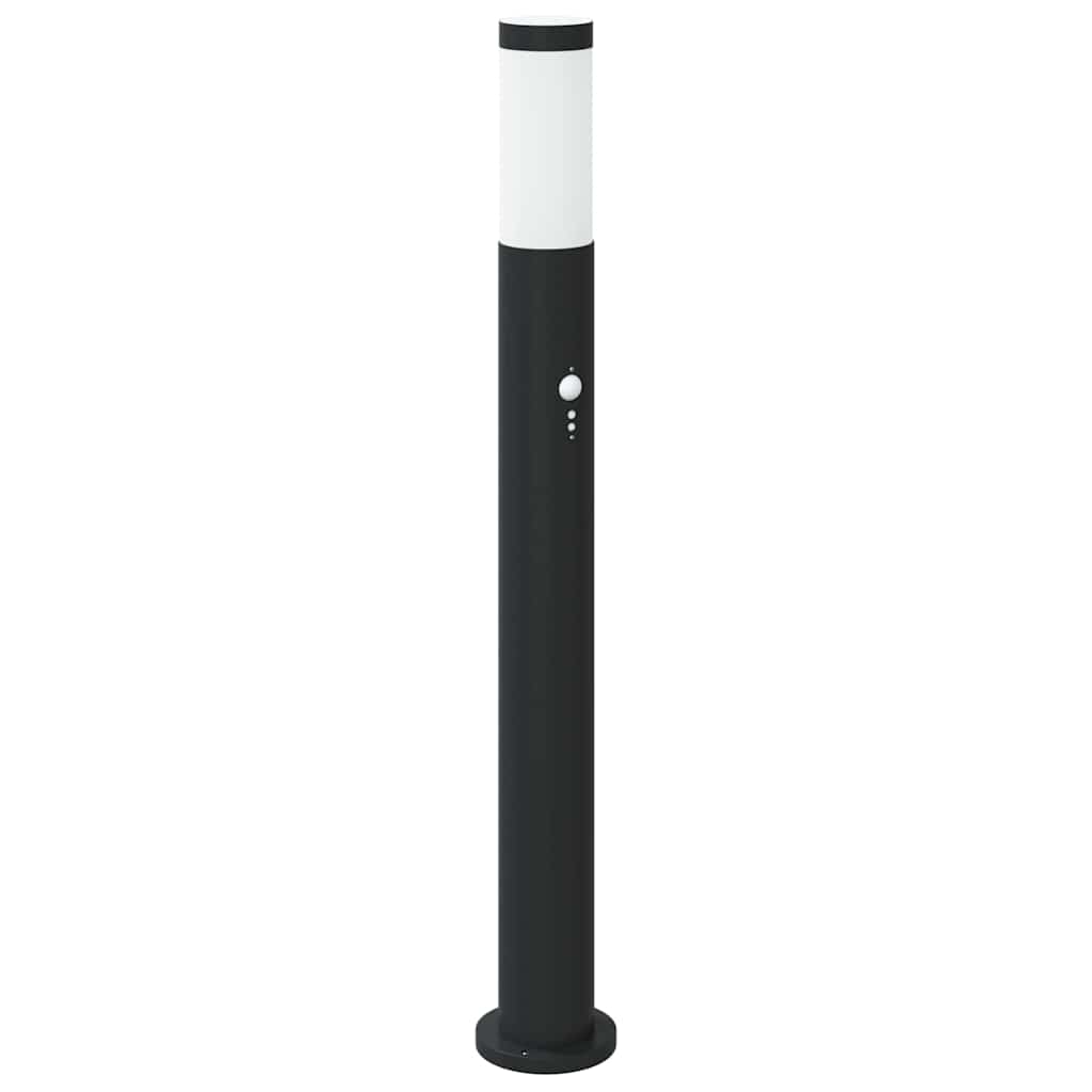 Šviestuvai su jutikliu, 3 vnt., 80 cm, nerūdijantis plienas, IP44