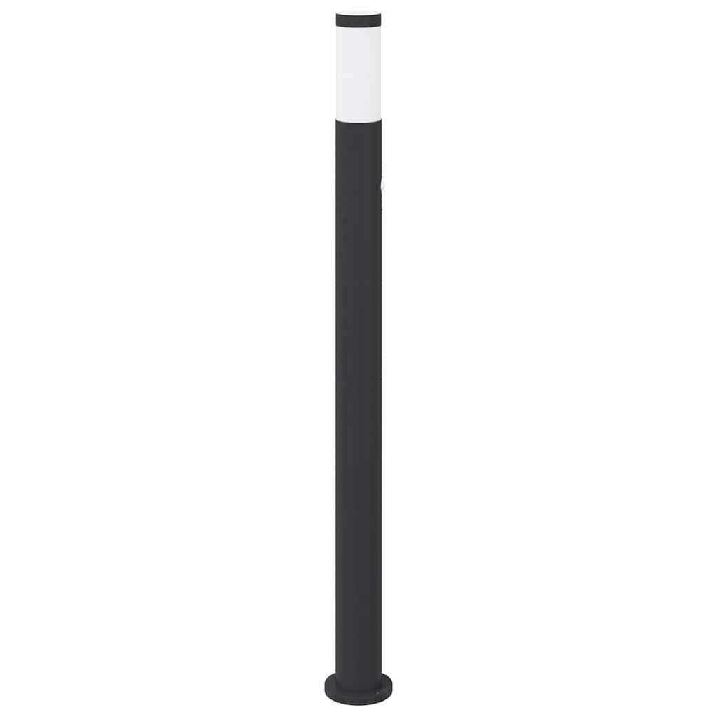 Apsauginis šviestuvas su jutikliu, 110 cm, nerūdijantis plienas, IP44
