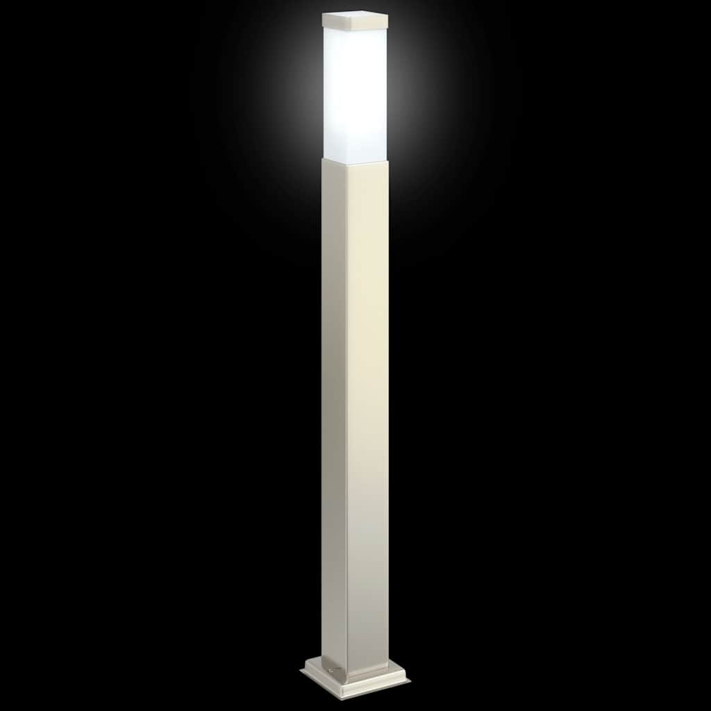 Šviestuvai stulpeliams, 3 vnt., 80 cm, nerūdijantis plienas, IP44
