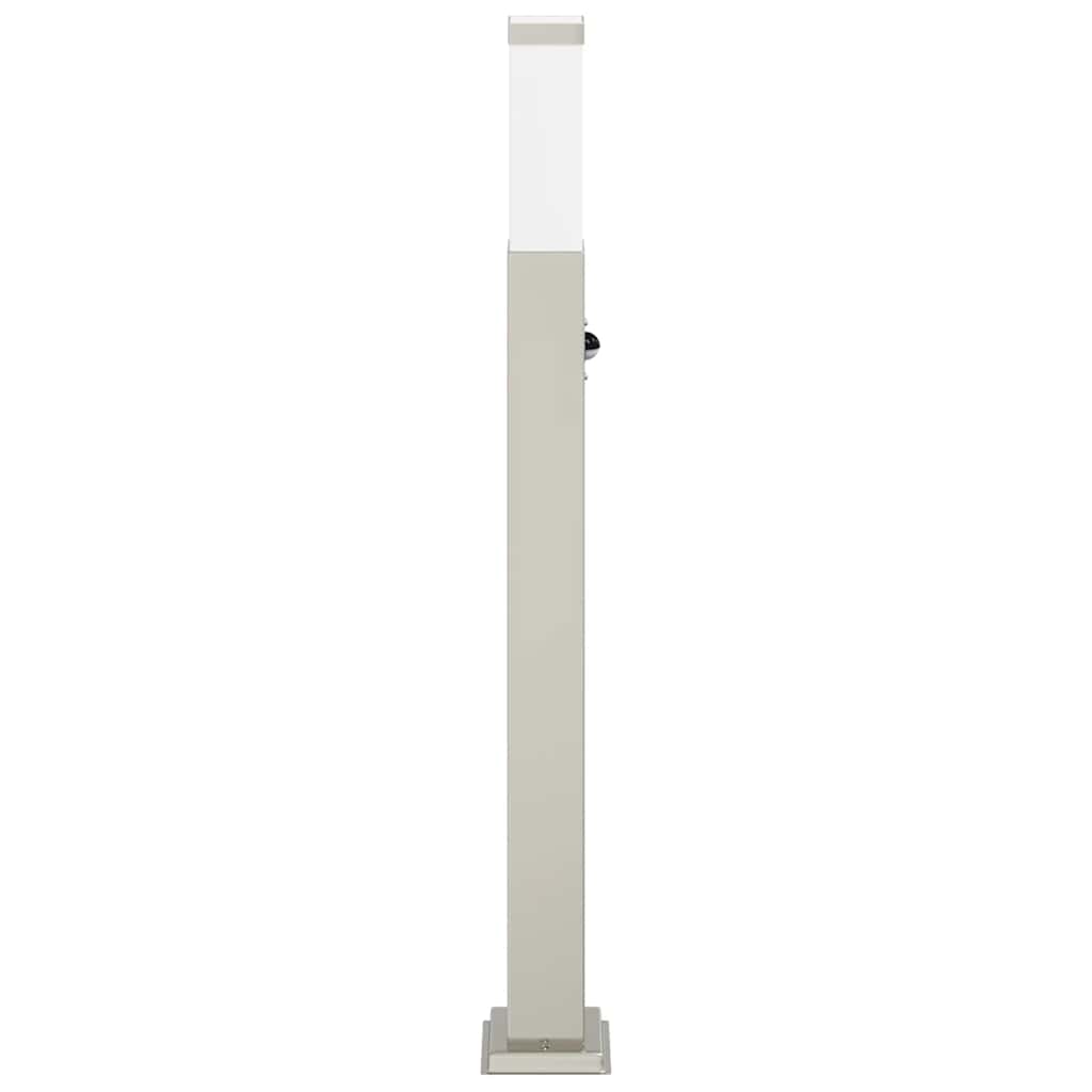 Apsauginis stulpelis su jutikliu, 80 cm, nerūdijantis plienas, IP44