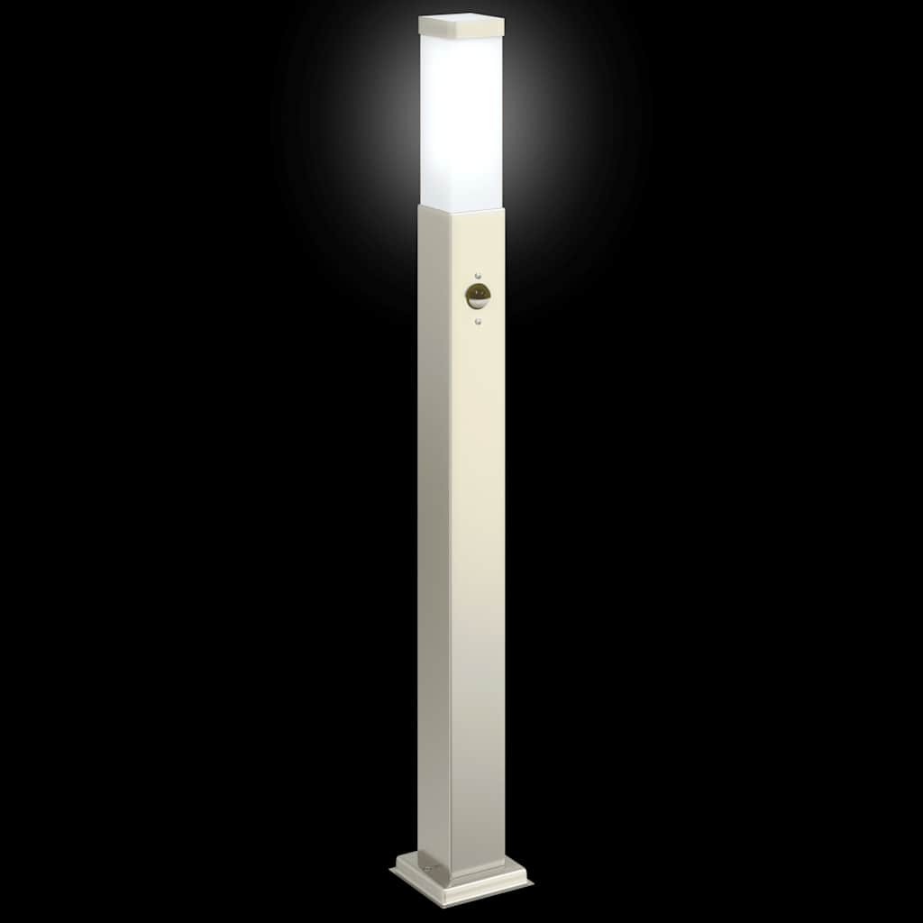Apsauginis stulpelis su jutikliu, 80 cm, nerūdijantis plienas, IP44