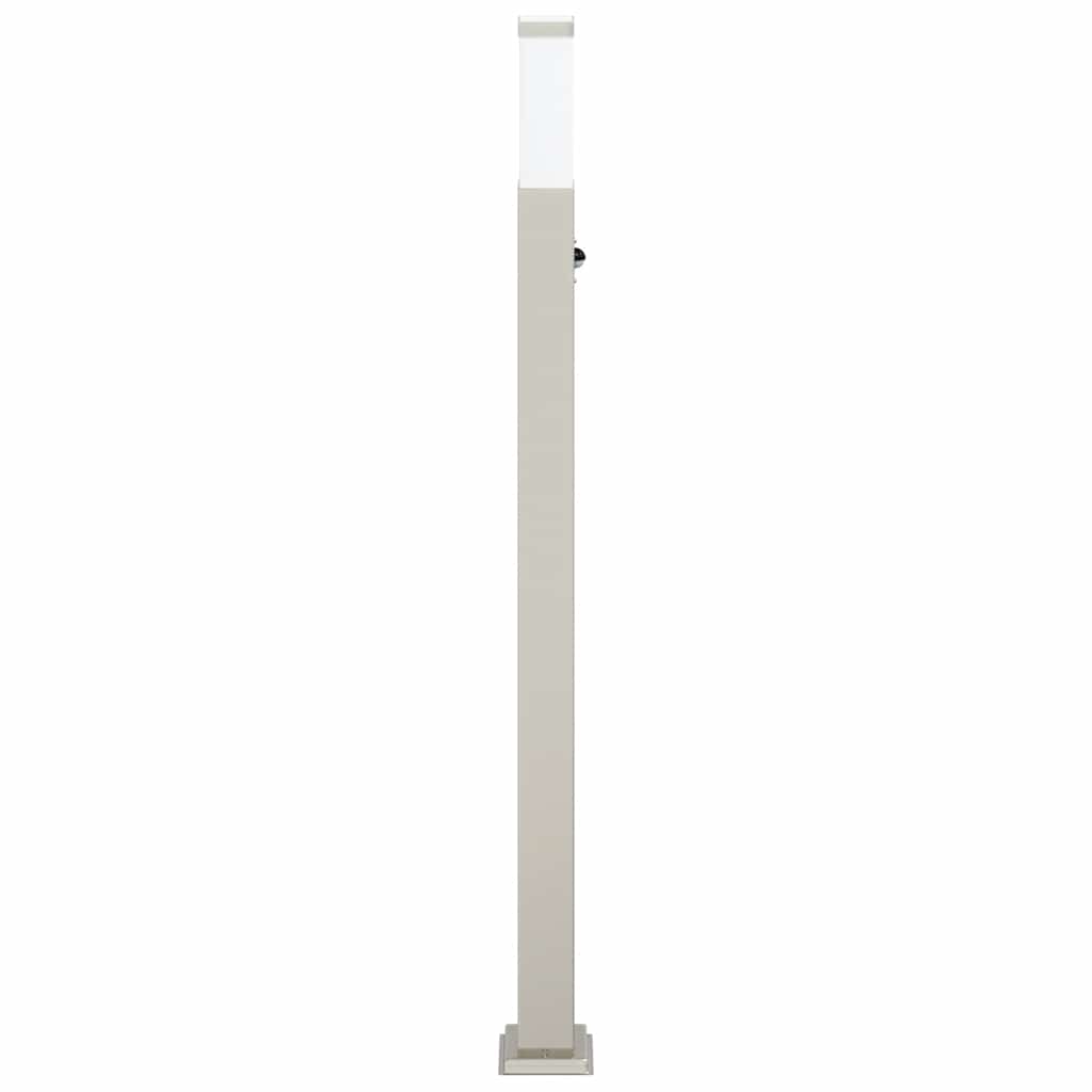 Apsauginis šviestuvas su jutikliu, 110 cm, nerūdijantis plienas, IP44