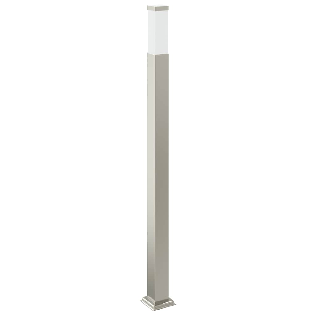 Šviestuvas su stulpeliu, 110 cm, nerūdijantis plienas, IP44