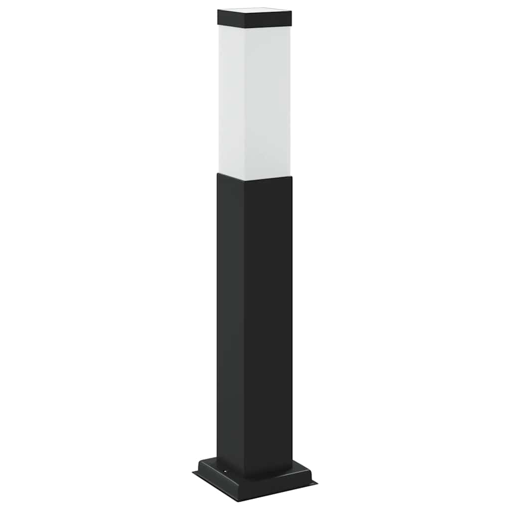 Apsauginis stulpelis su jutikliu, 50 cm, juodas, IP44