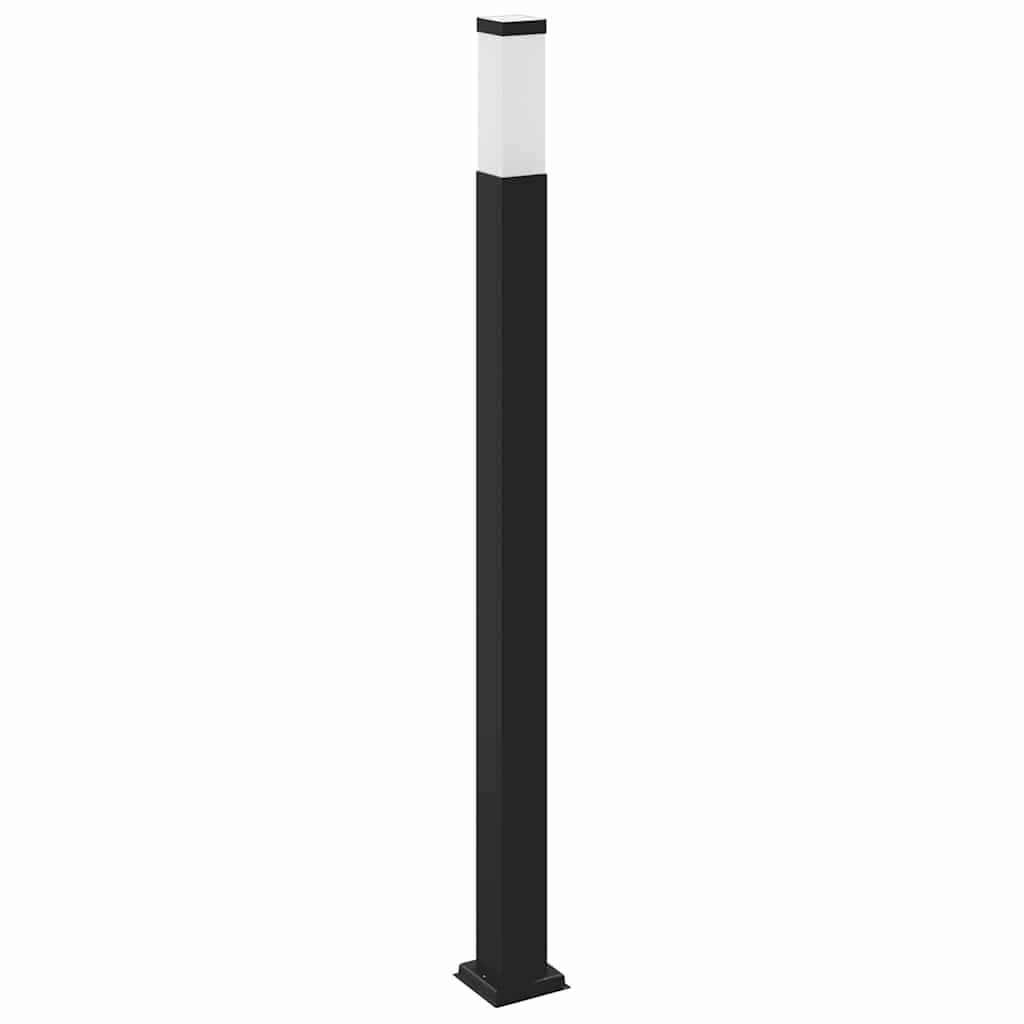 Apsauginis stulpelis su jutikliu, 110 cm, juodas, IP44