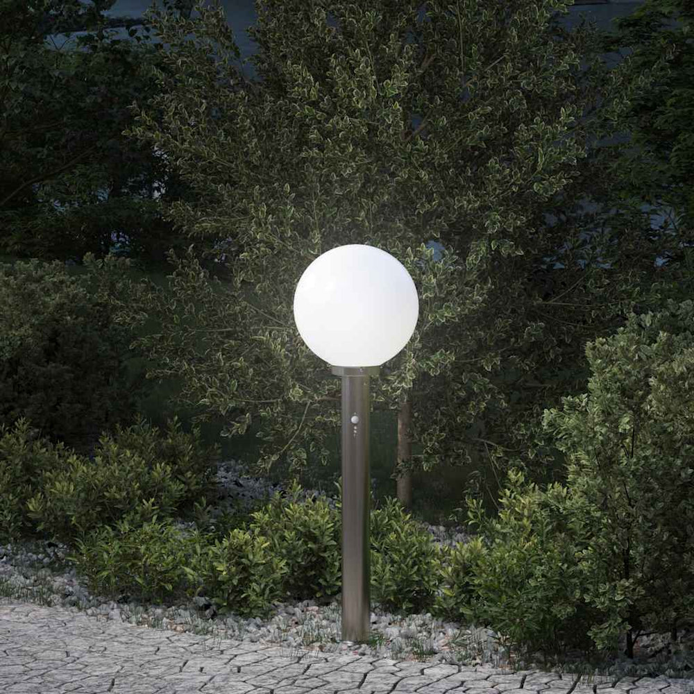 Apsauginis stulpelis su jutikliu, 80 cm, nerūdijantis plienas, IP44