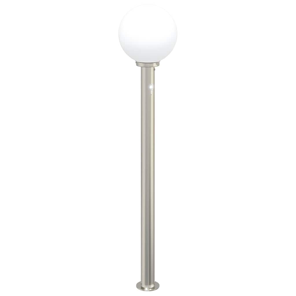 Šviestuvai su jutikliu, 3 vnt., 120 cm, nerūdijantis plienas, IP44