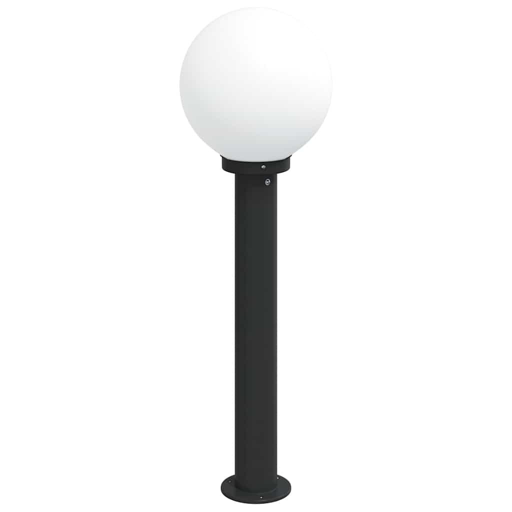 Šviestuvai stulpeliams, 3 vnt., 80 cm, juodi, IP44