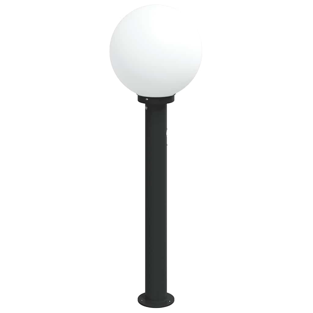 Apsauginis stulpelis su jutikliu, 80 cm, juodas, IP44