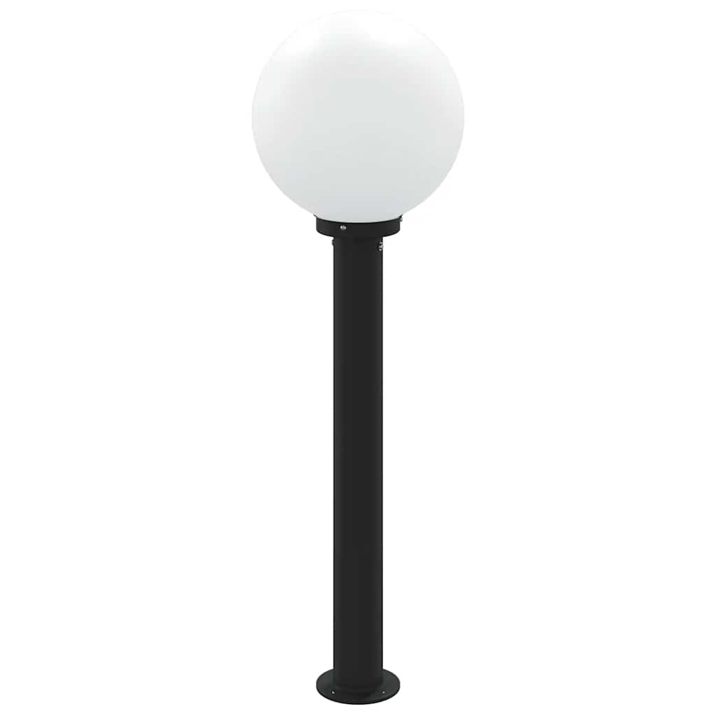 Apsauginis stulpelis su jutikliu, 80 cm, juodas, IP44