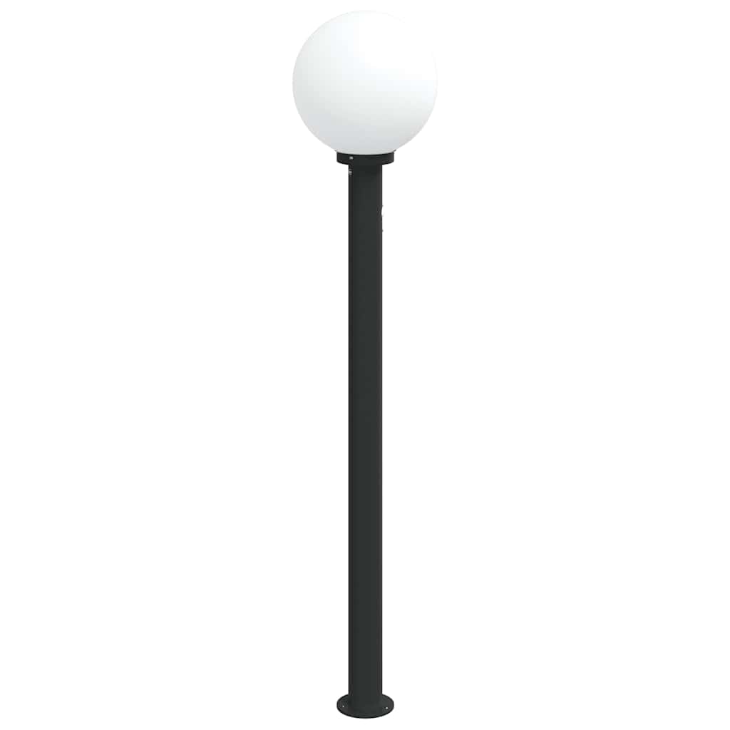 Apsauginis stulpelis su jutikliu, 120 cm, juodas, IP44