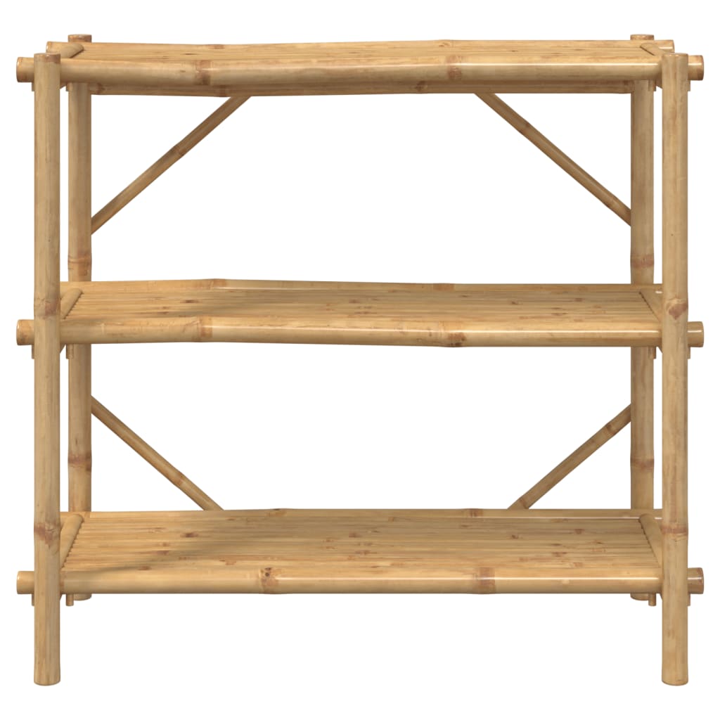 Shelf, 3-tier, 100x40x90cm, bamboo