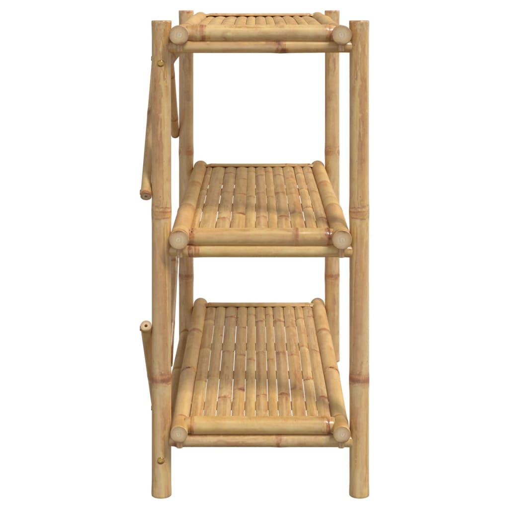 Shelf, 3-tier, 100x40x90cm, bamboo