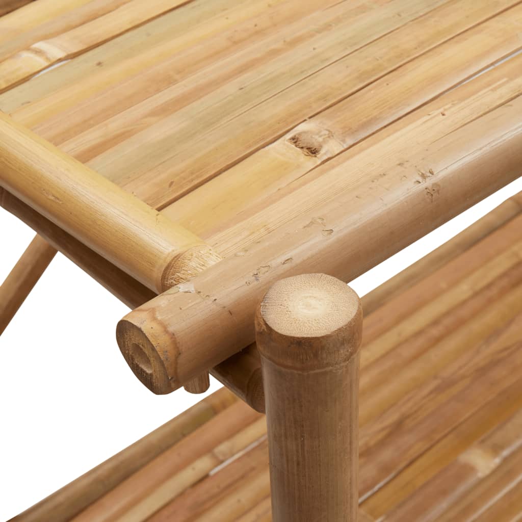 Shelf, 3-tier, 100x40x90cm, bamboo