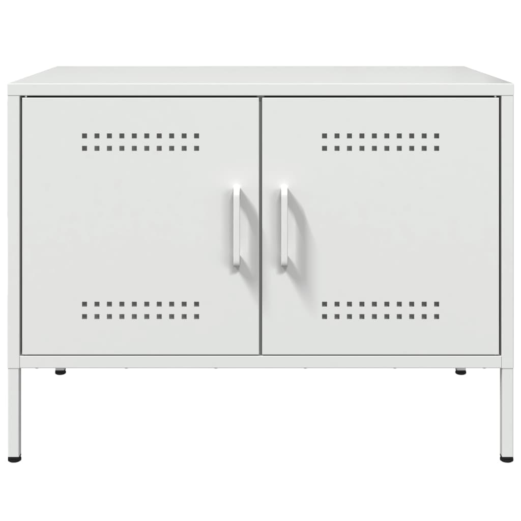 TV cabinet, white, 68x39x50.5cm, steel