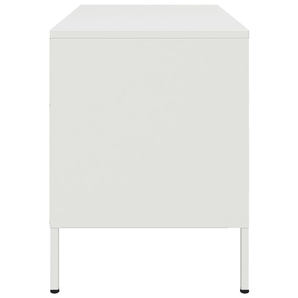 TV cabinet, white, 68x39x50.5cm, steel