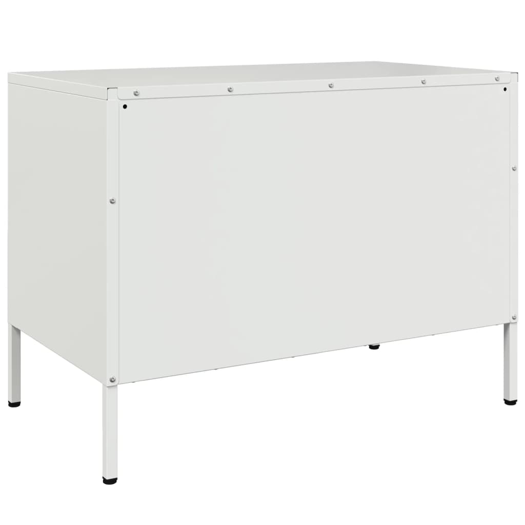 TV cabinet, white, 68x39x50.5cm, steel