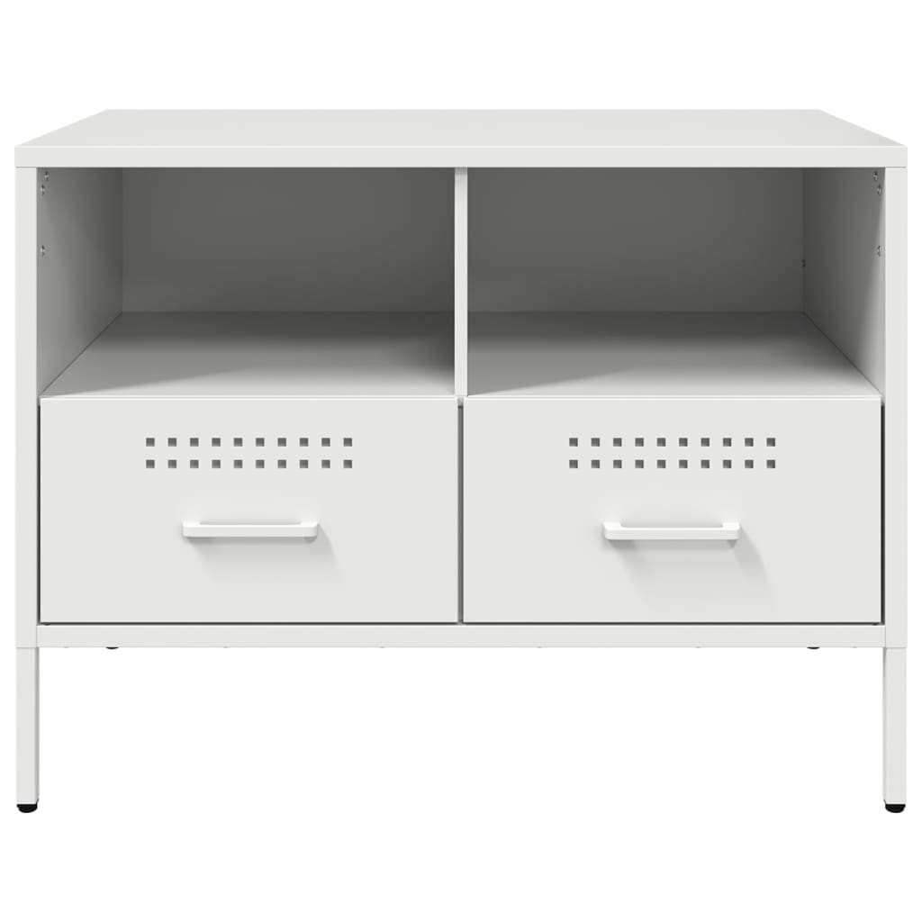 TV cabinet, white, 68x39x50.5cm, steel