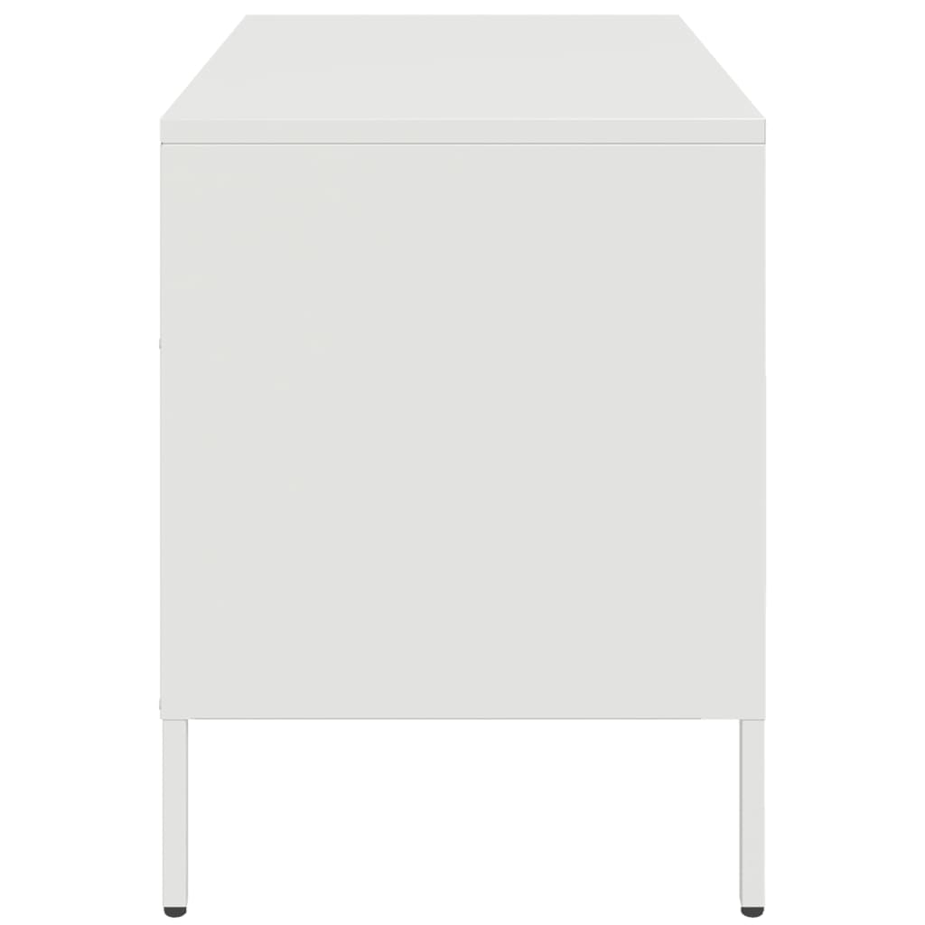 TV cabinet, white, 68x39x50.5cm, steel
