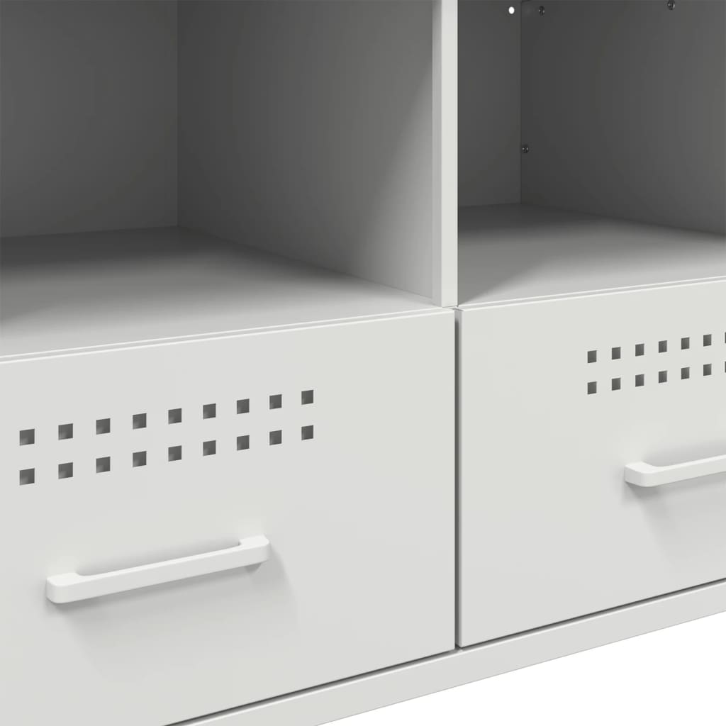 TV cabinet, white, 68x39x50.5cm, steel